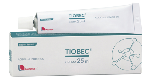 TIOBEC CREMA ACIDO LIPOICO 5% 25 ML - Luckyfarma.it