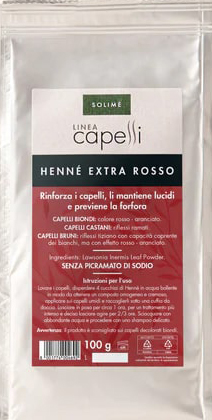 HENNE EXTRA ROSSO 100G - Luckyfarma.it