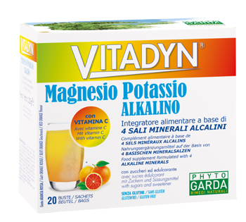 VITADYN MAGNESIO POTASSIO ALKALINO 20 BUSTINE - Luckyfarma.it