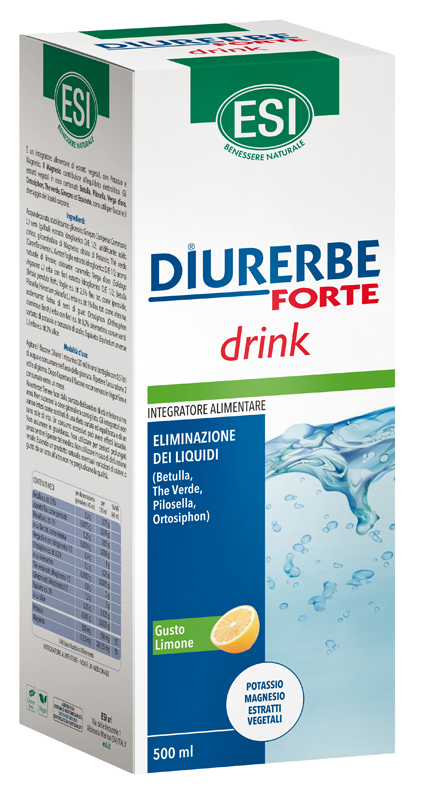 ESI DIURERBE FORTE DRINK LIMONE 500 ML - Luckyfarma.it