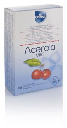 ACEROLA VITAMINA C 80 TAVOLETTE - Luckyfarma.it