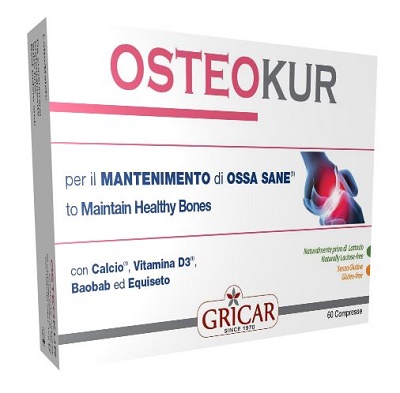 OSTEOKUR 60 COMPRESSE DA 750 MG - Luckyfarma.it