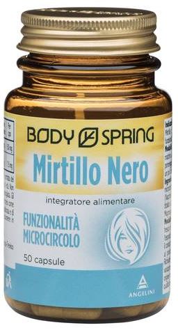 BODY SPRING MIRTILLO NERO 50 CAPSULE - Luckyfarma.it