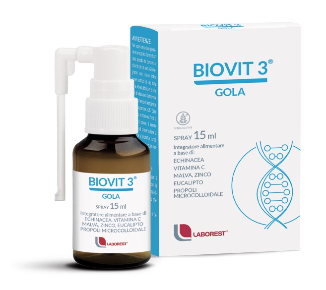 BIOVIT 3 GOLA 1 FIALA 15 ML SPRAY - Luckyfarma.it