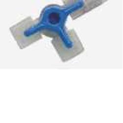 RUBINETTO A 3 VIE DELTA 3W WHITE CONNETTORI LUER LOCK GIREVOLI 1 PEZZO - Luckyfarma.it