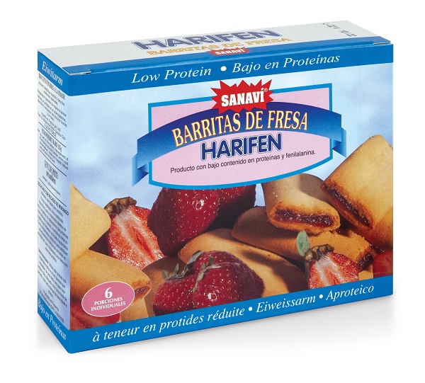 HARIFEN SNACK FRAGOLA 125 G - Luckyfarma.it