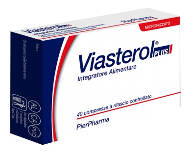 VIASTEROL PLUS 40 COMPRESSE - Luckyfarma.it