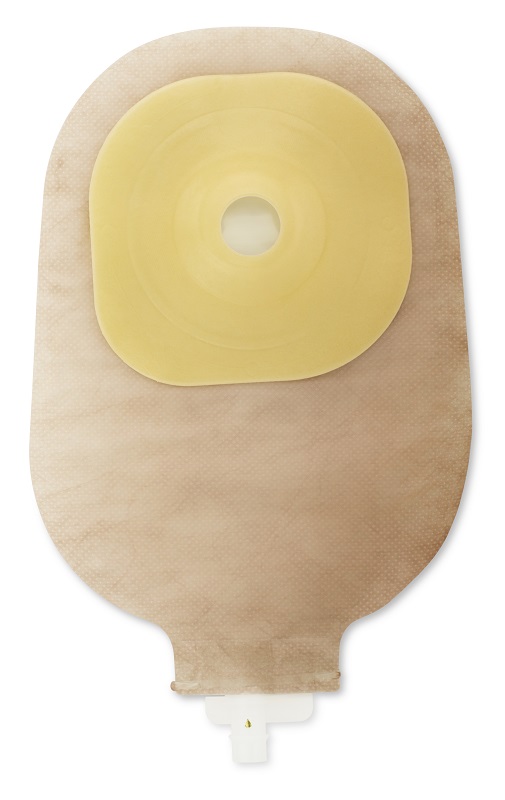 SACCA UROSTOMIA CONVESSA BARRIERA PROTETTIVA AUTOPORTANTE TRASPARENTE RITAGLIABILE 15-38 MIDI 350ML TNT IDROREPELLENTE 10 PEZZI+1 ADATTATORE+10 TAPPINI ESTERNI DI SICUREZZA - Luckyfarma.it