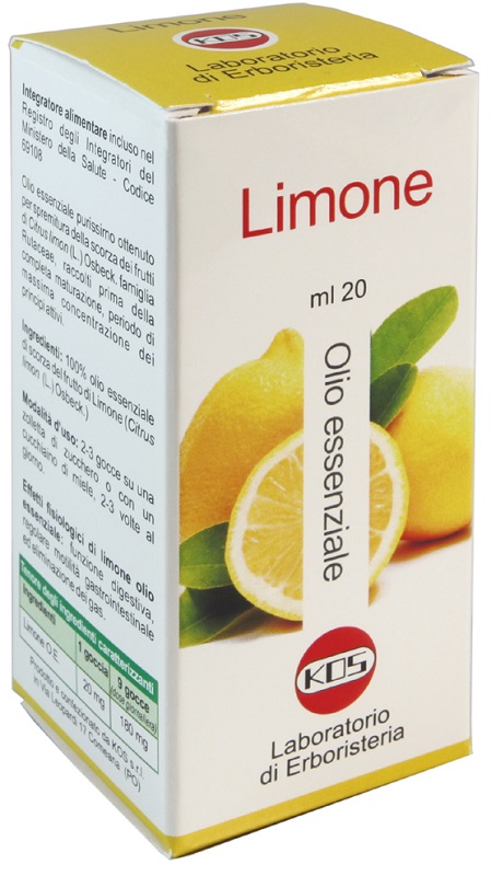 LIMONE OLIO ESSENZIALE 20 ML - Luckyfarma.it