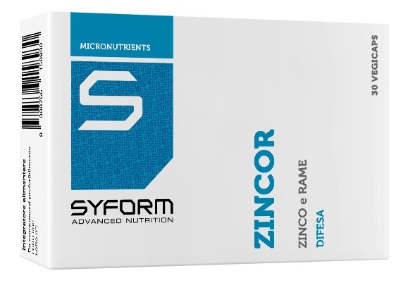 ZINCOR 30 CAPSULE DA 500 MG - Luckyfarma.it