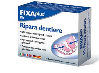 RIPARA DENTIERE KIT FIXAPLUS - Luckyfarma.it