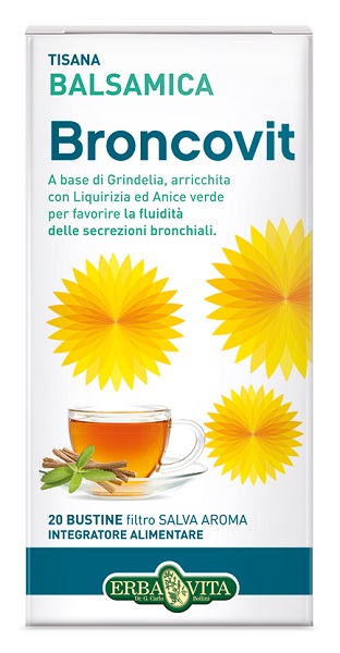 BRONCOVIT TISANA 20 BUSTINE 2G - Luckyfarma.it