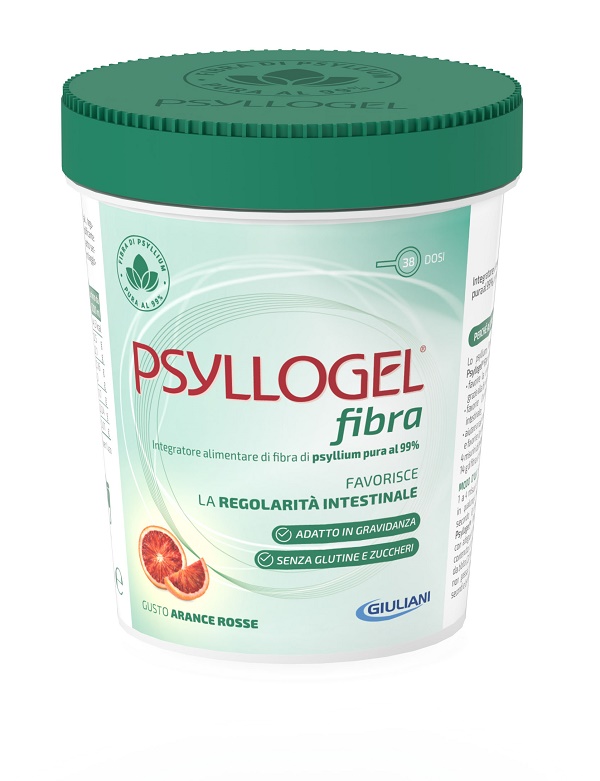 PSYLLOGEL FIBRA ARANCE ROSSE VASO 170 G - Luckyfarma.it