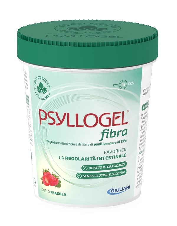 PSYLLOGEL FIBRA FRAGOLA VASO 170 G - Luckyfarma.it