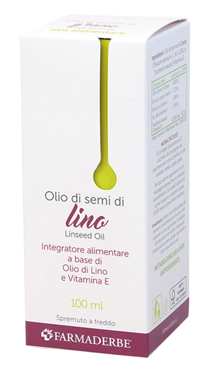 OLIO ALIMENTARE SEMI LINO 100 ML - Luckyfarma.it