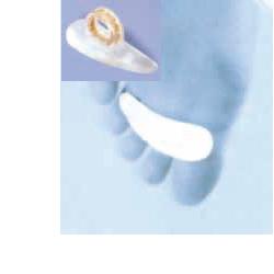 SUPPORTO DITA A MARTELLO OPPO MISURA LARGE. PREVIENE CALLOSITA' E DITA A MARTELLO. SUPPORTO INDICATO PER STIRARE LE DITA DEL PIEDE CONTRATTE. UTILE PER RIDURRE IL DOLORE - Luckyfarma.it
