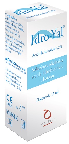 SOLUZIONE LUBRIFICANTE IDRO YAL 15 ML PER LENTI A CONTATTO - Luckyfarma.it