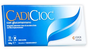 CADICIOC TAVOLETTA LATTE CON GLUCOMANNANO 100 G - Luckyfarma.it