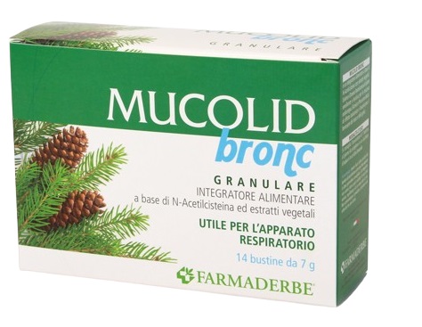 MUCOLID BRONC GRANULI 14 BUSTINE DA 7 G - Luckyfarma.it