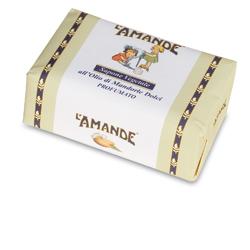 L'AMANDE MARSEILLE SAPONE VEGETALE OLIO MANDORLE DOLCI 200 G - Luckyfarma.it