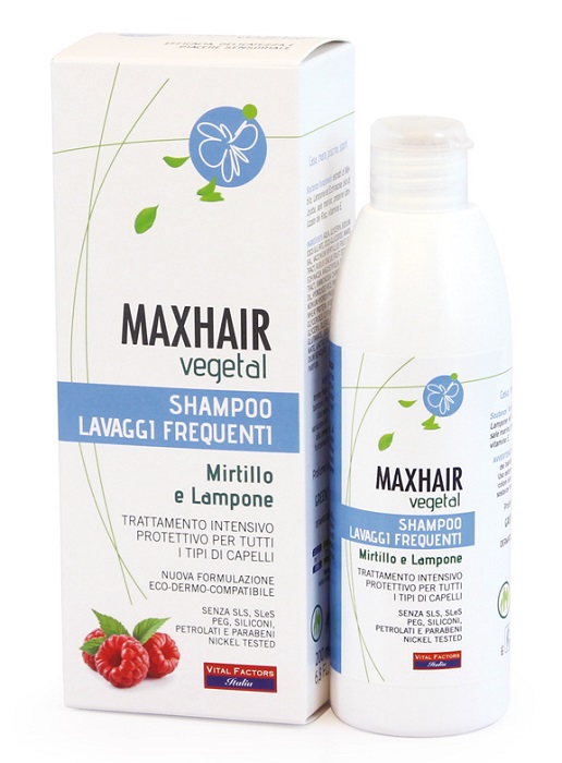 MAX HAIR VEGETAL SHAMPOO PER LAVAGGI FREQUENTI 200 ML - Luckyfarma.it