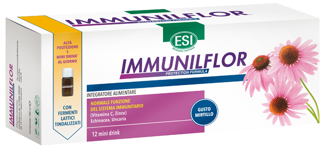 ESI IMMUNILFLOR MINI DRINK 12 FLACONCINI - Luckyfarma.it
