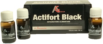 ACTIFORT BLACK 10 FLACONCINI 10 ML - Luckyfarma.it