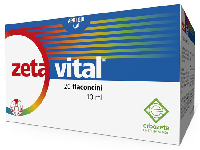 ZETA VITAL 20 FLACONCINI 10 ML - Luckyfarma.it