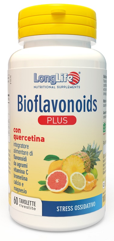 LONGLIFE BIOFLAVONOIDS PLUS 60 TAVOLETTE - Luckyfarma.it