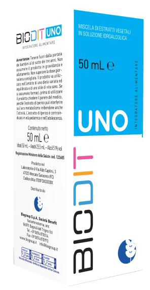 BIODIT UNO 50ML SOL IAL - Luckyfarma.it