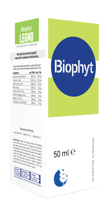BIOPHYT LEGNO 50 ML SOLUZIONE IDROALCOLICA - Luckyfarma.it