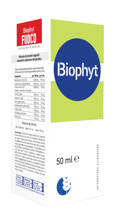 BIOPHYT FUOCO 50 ML SOLUZIONE IDROALCOLICA - Luckyfarma.it