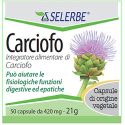 CARCIOFO ESTRATTO SECCO TITOLATO 50 CAPSULE - Luckyfarma.it