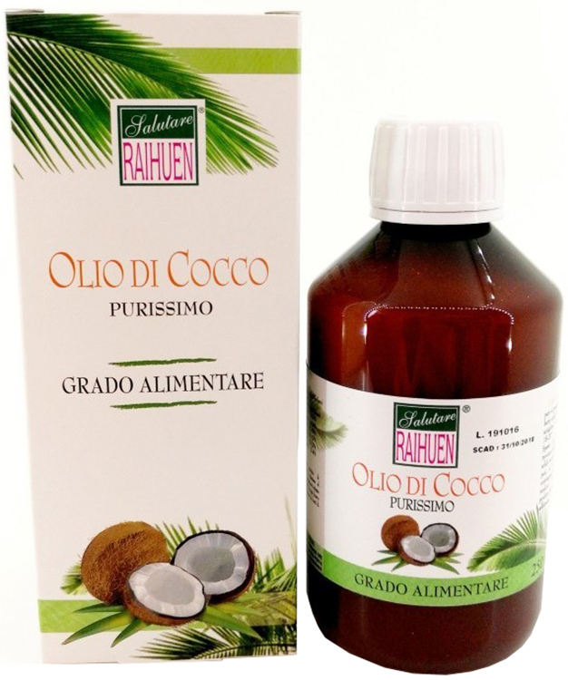 RAIHUEN OLO COCCO GRADO ALIMENTARE 250 ML - Luckyfarma.it