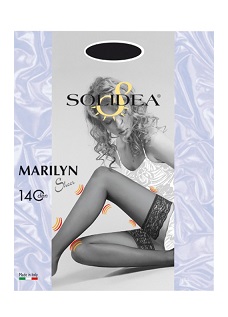MARILYN 140 SHEER CALZA AUTOREGGENTE SABBIA 4 - Luckyfarma.it