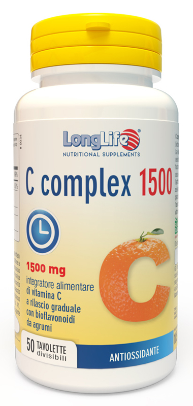LONGLIFE C COMPLEX 1500 T/R 50 TAVOLETTE - Luckyfarma.it