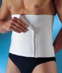 CIZETA ORTO' FLEXA FASCIA POSTOPERATORIA H 27 LEGGERA POLIESTENSIVA COTONE BIANCO 2 - Luckyfarma.it