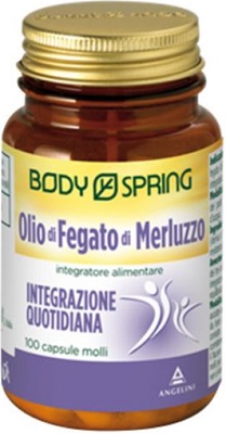 BODY SPRING OLIO MERLUZZO 100 CAPSULE - Luckyfarma.it