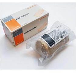 BENDA MEDICATA ICHTHOPASTE CON OSSIDO DI ZINCO ITTIOLO PER TRATTAMENTO ULCERE VENOSE ARTI INFERIORI 7,5X600 CM - Luckyfarma.it
