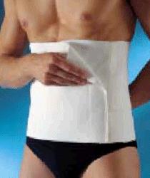 CIZETA ORTO' FLEXA FASCIA POSTOPERATORIA H 27 JOLLY A TRE STRISCE UNITE BIANCO 5 - Luckyfarma.it