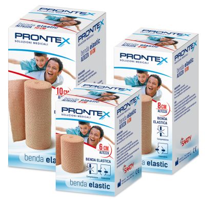 BENDA ELASTICA PRONTEX 8 CM - Luckyfarma.it