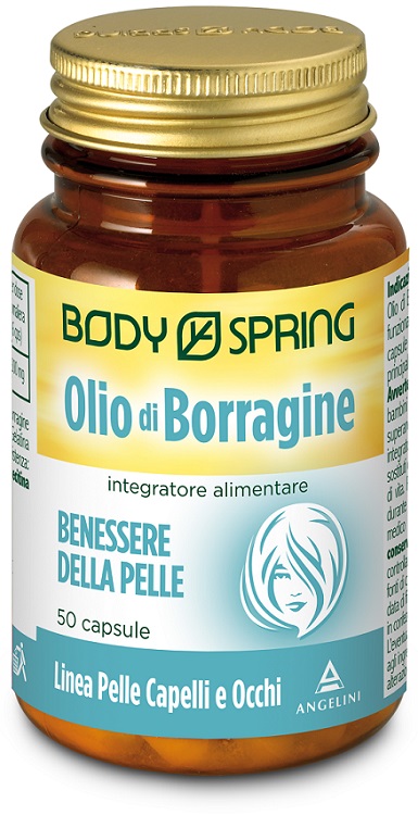 BODY SPRING OLIO DI BORRAGINE 50 CAPSULE MOLLI - Luckyfarma.it