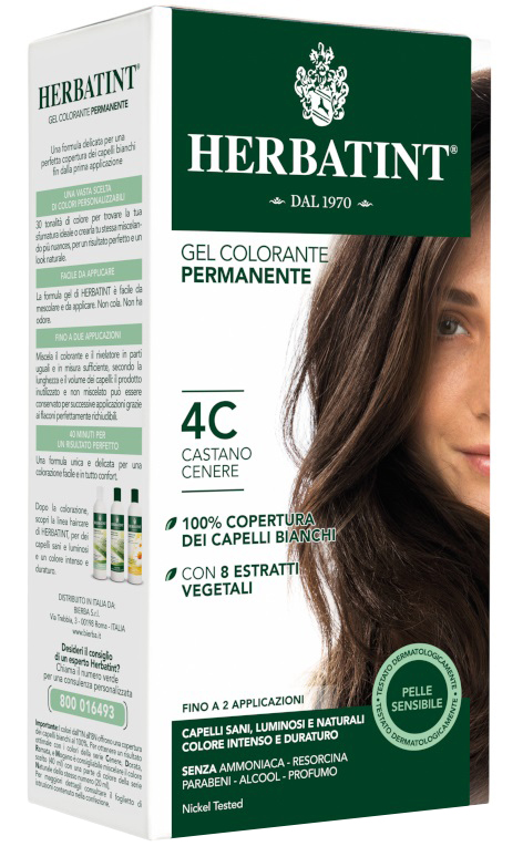 HERBATINT 4C CASTANO CENERE 150 ML - Luckyfarma.it