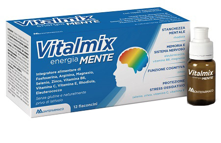 VITALMIX MENTE 12 FLACONCINI DA 12 ML - Luckyfarma.it
