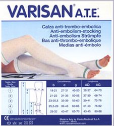VARISAN ATE 18MMHG CALZA AUTOREGGENTE AG PA BIANCO 1 - Luckyfarma.it