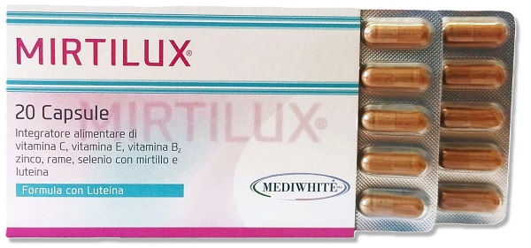 MIRTILUX 20 CAPSULE - Luckyfarma.it