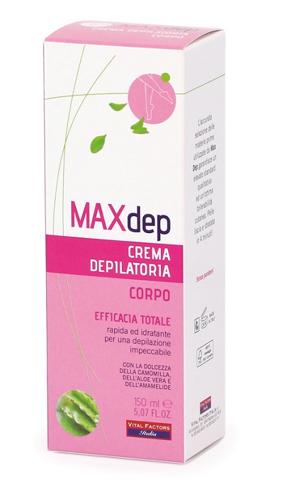 MAX DEP CREMA DEPILATORIA VISO CORPO 150 ML - Luckyfarma.it