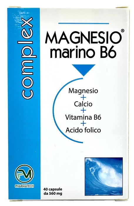 MAGNESIO MARINO B6 40 CAPSULE - Luckyfarma.it
