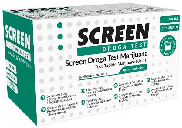 DROGA TEST CHE RILEVA UNA SOSTANZA MARIJUANA THC SCREEN DROGA TEST MARIJUANA - Luckyfarma.it
