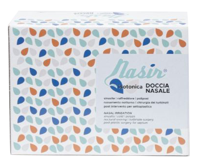 SOLUZIONE FISIOLOGICA ISOTONICA STERILE NASIR IN SCATOLA CON10 SACCHE VERSIONE LUER LOCK DA 250ML - Luckyfarma.it